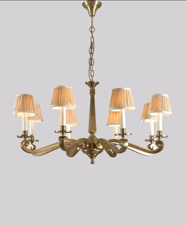 Home Decoration Copper Lamp Chandelier (0908)