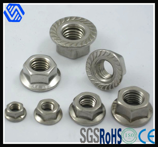 Hexagon Nuts with Flange DIN6923