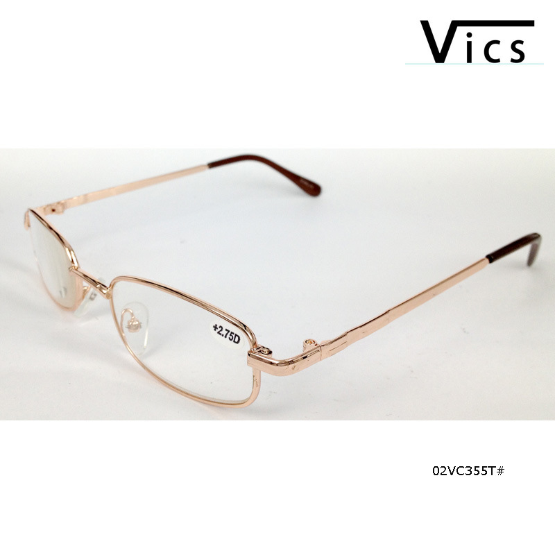 Metal Reading Glasses/Eyewear/Spectacles (02VC355T)