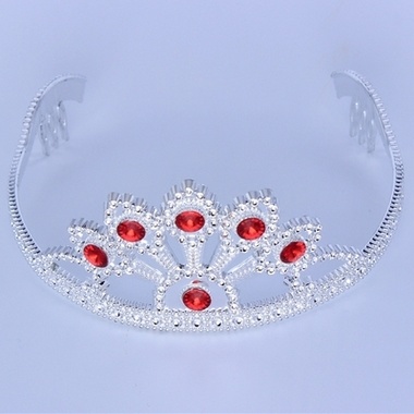 High Quality PP Material Plastic Crown Tiara Xmas Gift for Girls