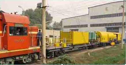 Tunnel Freight Railway, Tunnel Cleaning Wagon, Vehicle Cargo Train for Tunnel, Tunnel Underground Construction Car