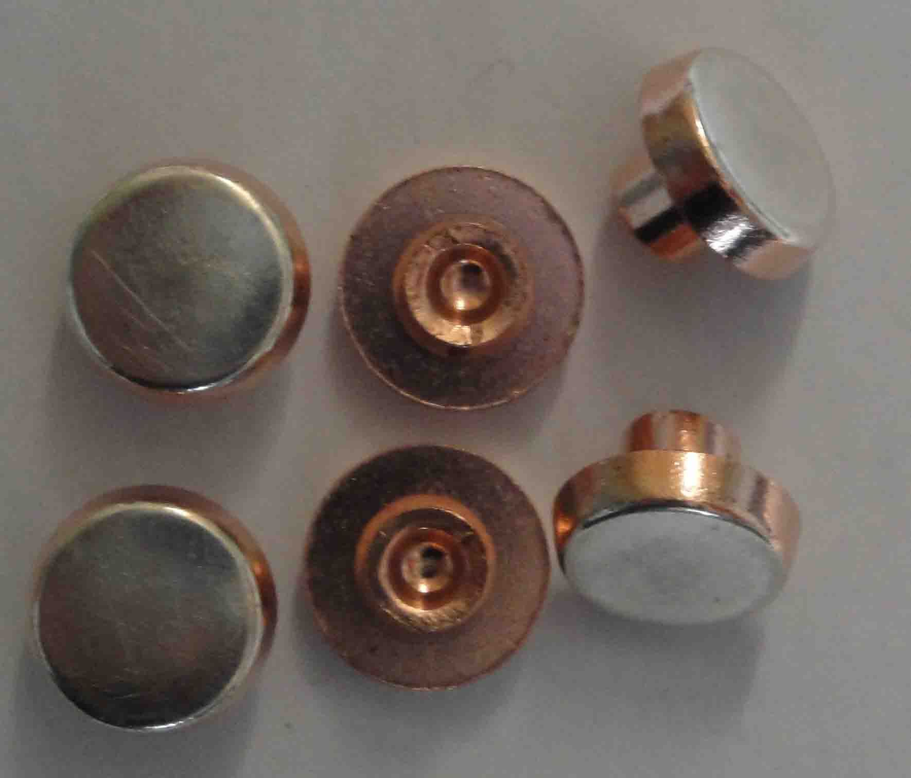 Rivets, Silver Rivet, Silver Alloy Rivet, Contact Rivet, Bimetal Rivet