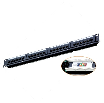 Cat5e UTP Patch Panel/CAT6 FTP Patch Panel/48 Ports Patch Panel