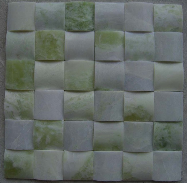 Green Jade Stone Mosaic