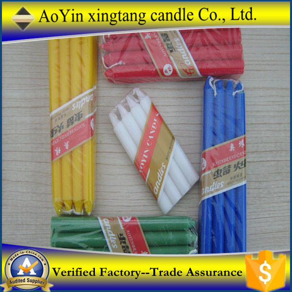 Multi-Colored Candles/Color Wax Candle/Plain Color Candle