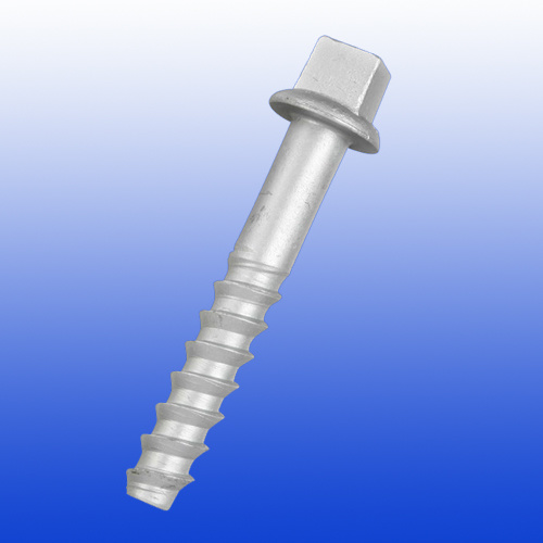 Screw Spike for Railroad Fastening System