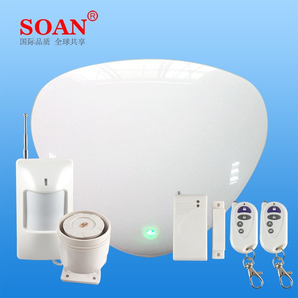 Wireless GSM Home Security LCD Keypad GSM Alarm System