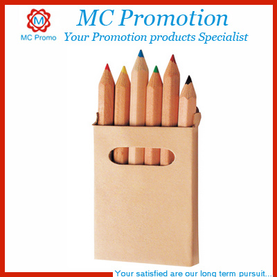 Promotion Cheap Natural Wood Color Pencil Set