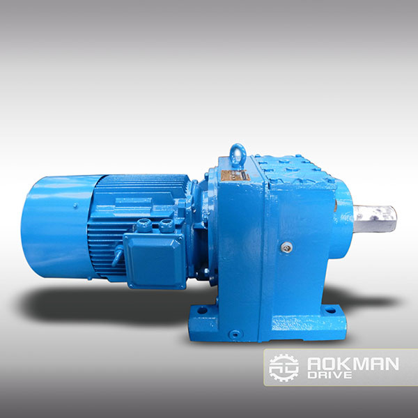 Qualified R Series Helical Gearbox From Aokman