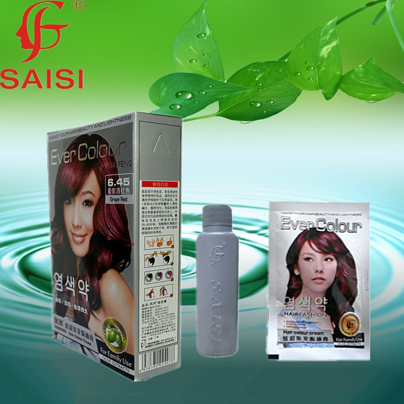 Lead Free Anti-Allergic Special Effects Permanent Hair Dye Brands