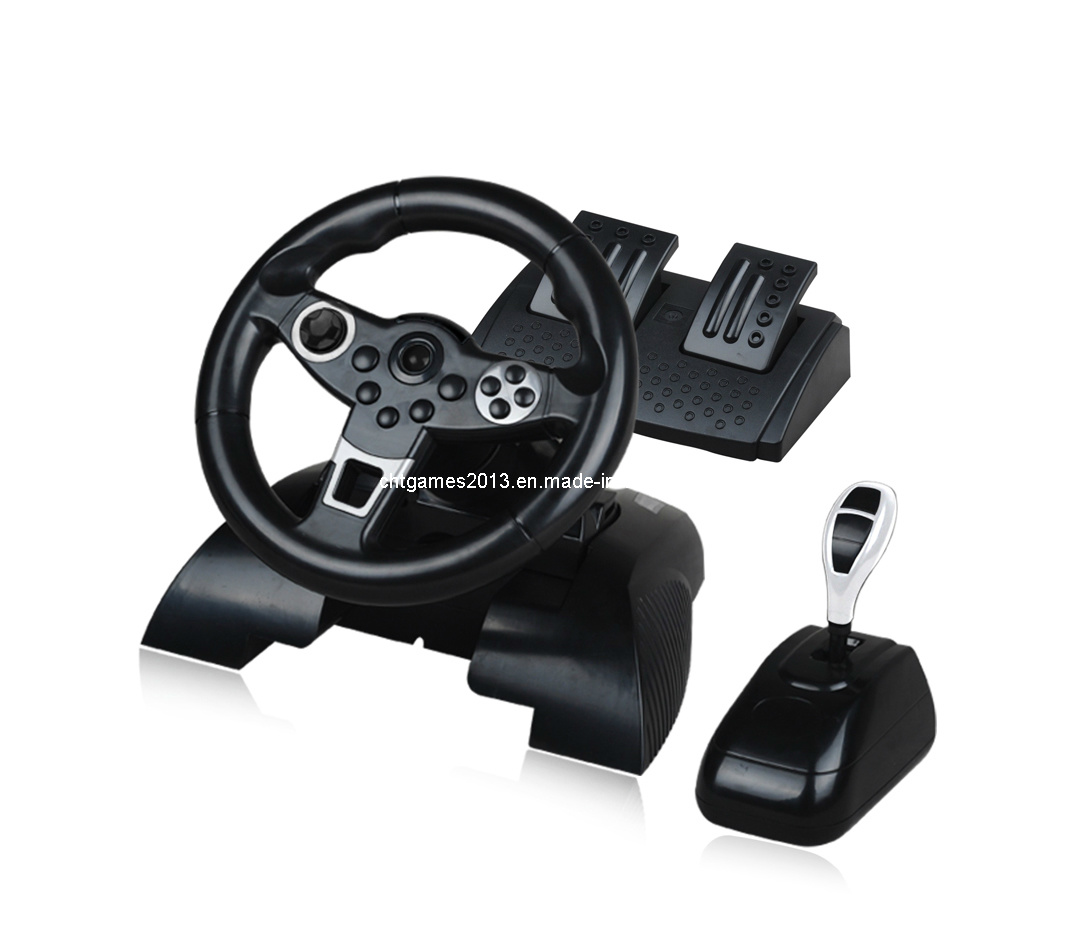 Wired Steering Wheel for PC/PS2/PS3 (SP8063)