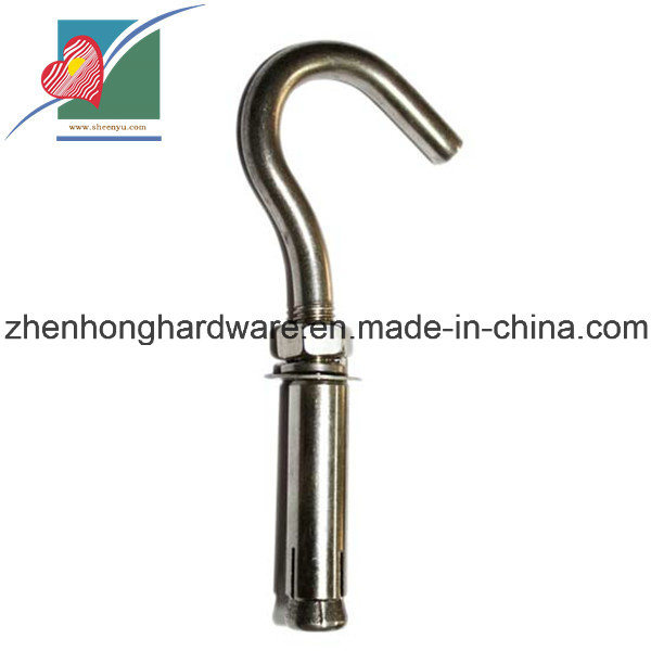 Stainless Steel Expansion Bolt with Hook
