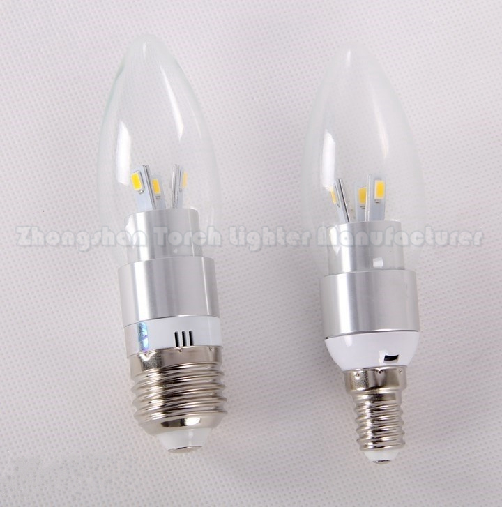 3W E14 E27 E12 E17 E26 B15 B22 LED Candle Light E26-3j