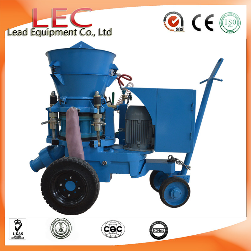 Lz-3er Variable Output Shotcrete Concrete and Refractory Spray Gunning Machine