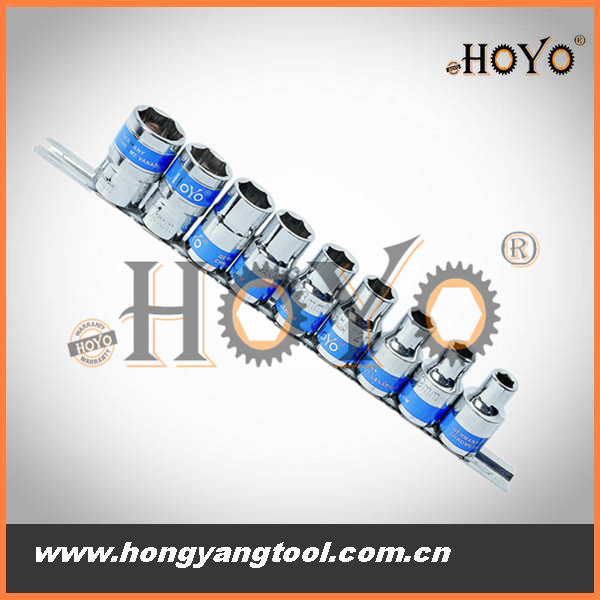 9PCS 6 Point Professional Deep Socket Set (HY1511)