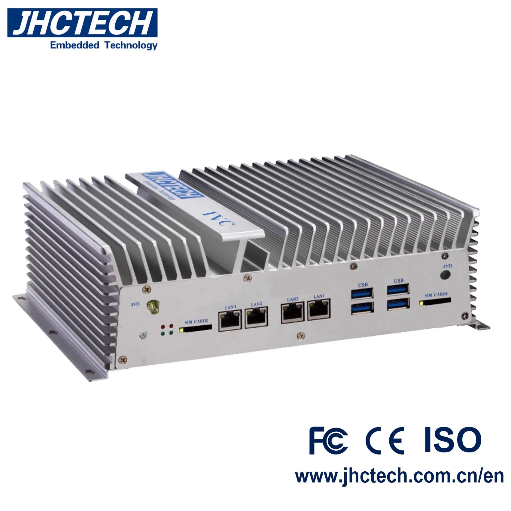 Fan-Less Embedded Industrial Computer with 240VAC
