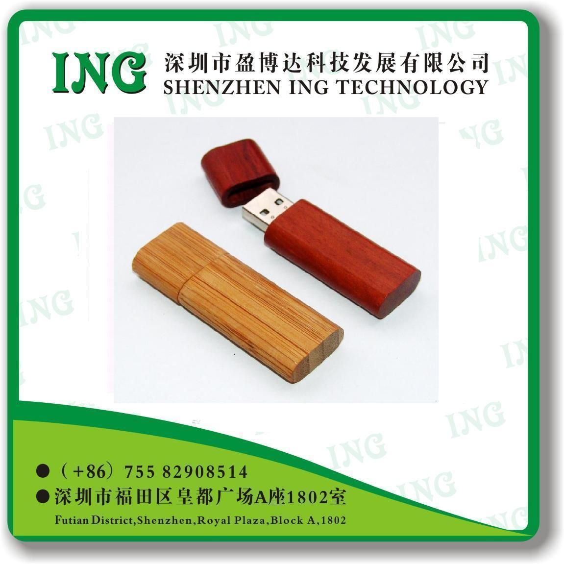 Wooden USB Drive/USB 2.0 /USB Flash Disk