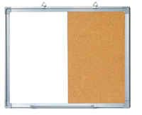 White and Cork Combo Board
