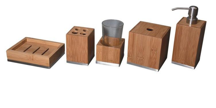 Bamboo Bathroom Set