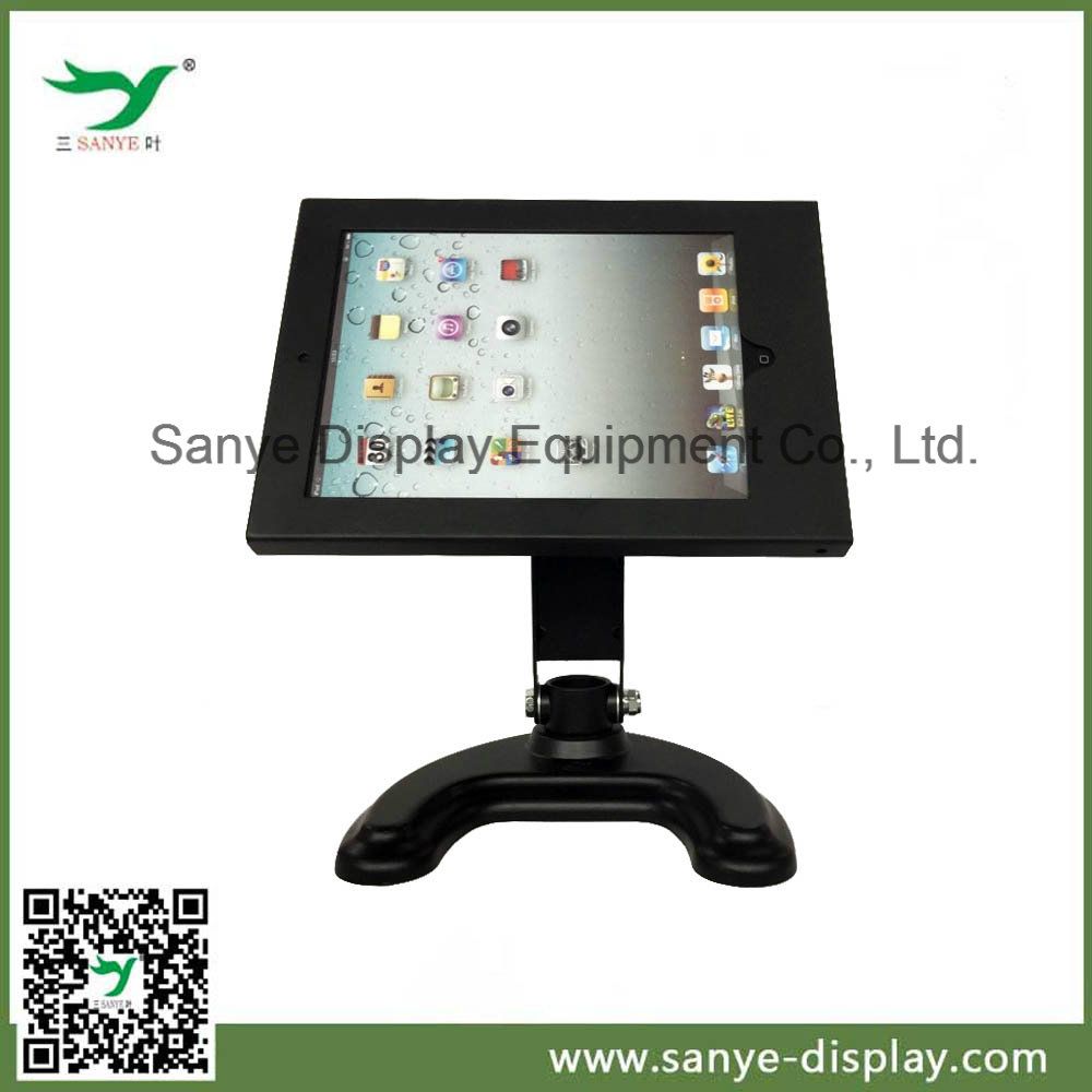 a Locking Enclosure Tablet Desktop Stand