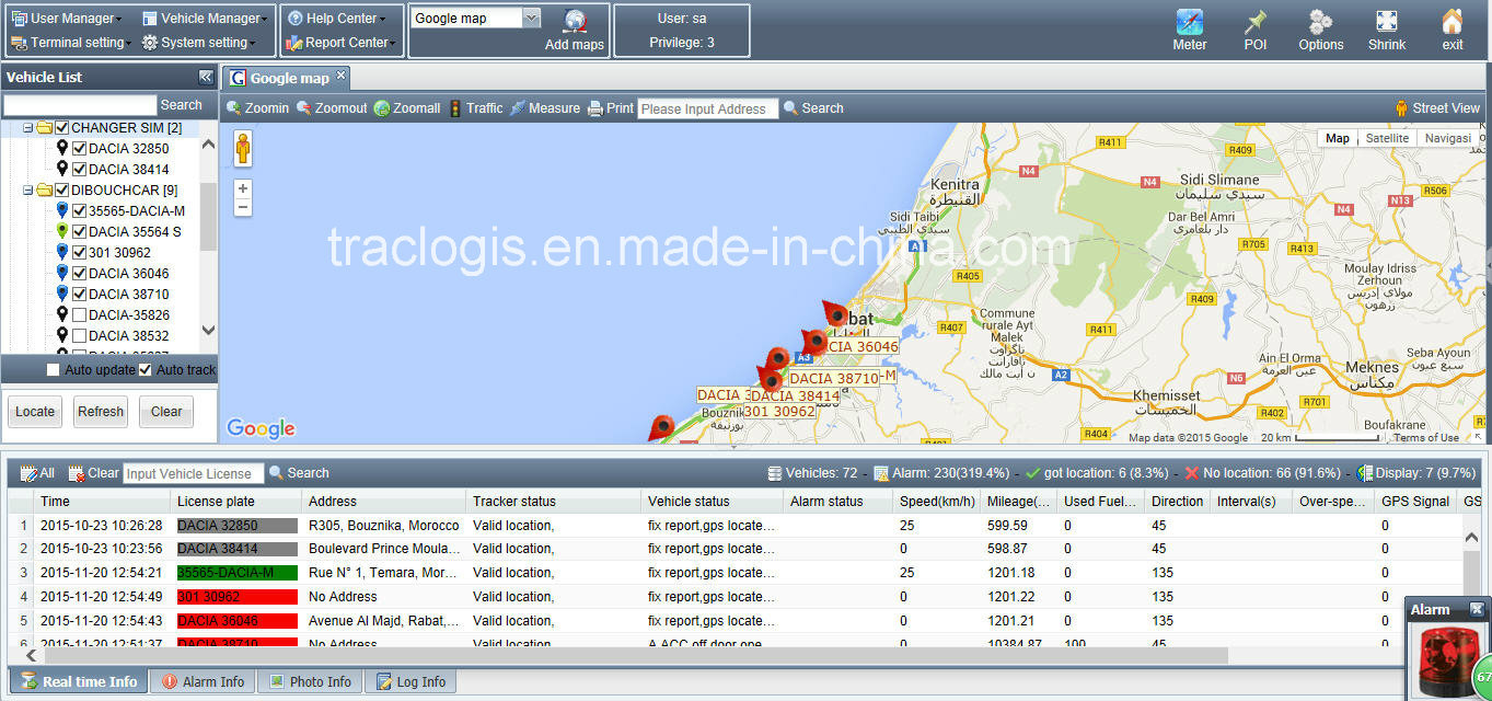 GPS Tracking Software with Smart Geofencing System