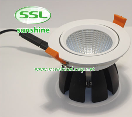 15W LED COB Down Light for Hotel