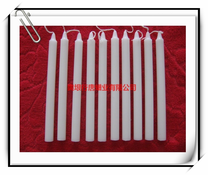 14G Aoyin Brand Candle/White Wax Candle /Light Candle to Middeast