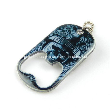 Personalized Printed Metal Bottle Opener Dog Tag (DT06)