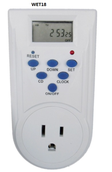 Plug Digital Electronic Timer Socket American