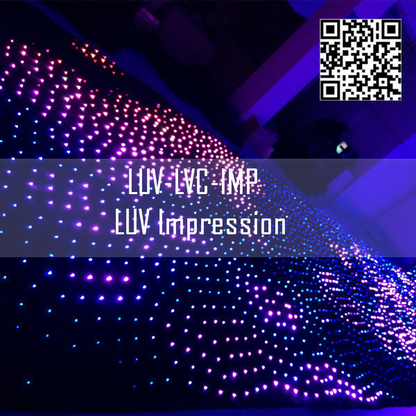 Luv Curtain LED Light for Backdrop Design