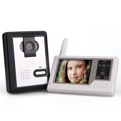 Wireless Video Doorphone 3.5 TFT Intercom Doorbell System