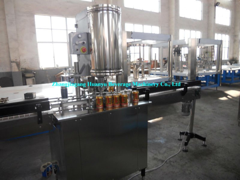 Automatic Beverage Canning Machine
