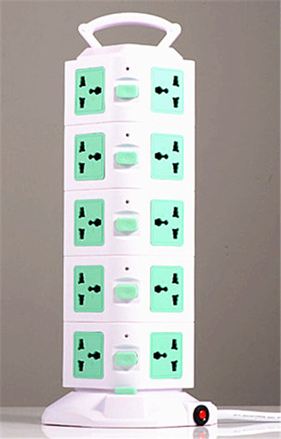 Overload Protection No Handle 4 USB 5 Layers Vertical Outlet with CE Cetificate (TD5U4)