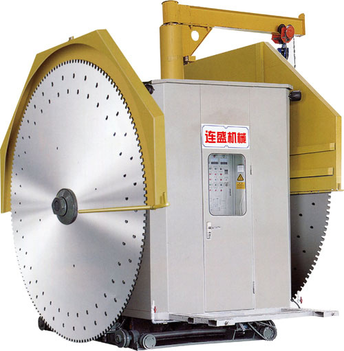 Double Blade Stone Bridge Cutting Machine Tools for Granite / Marble