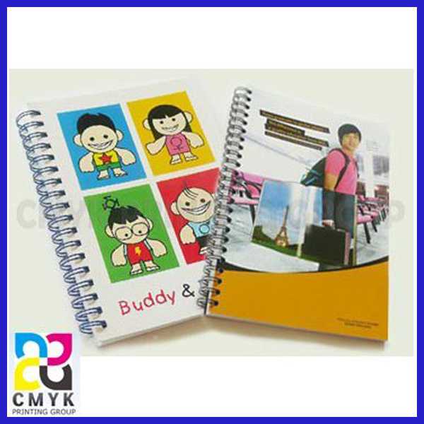 Wire O Printed Notebook