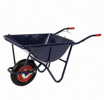 Wheelbarrow with Pb-Free and UV Resistant Powder Coating