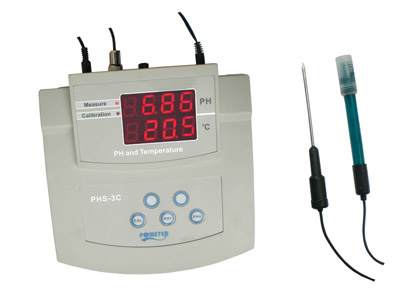 Bench pH tester