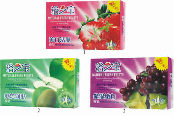 Moisturizing & Whitening Fruit Soap