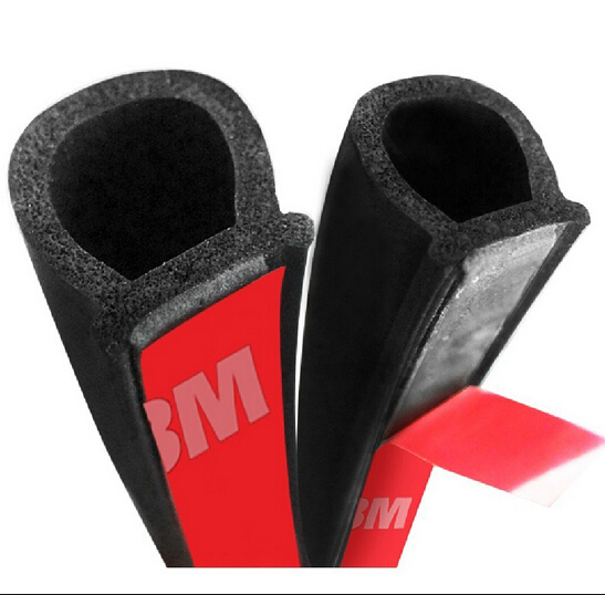 Extruded Sponge D Shape Rubber Profile
