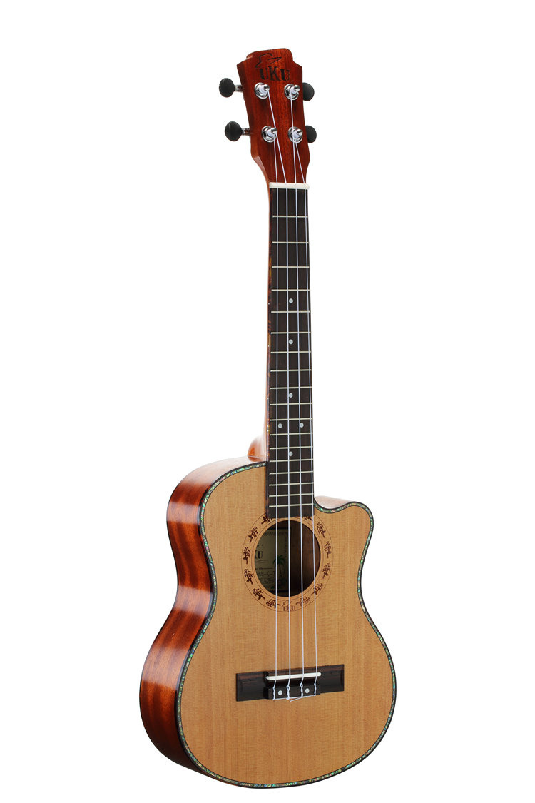 Uku Wholesale Tenor Red Cedar Top Ukulele