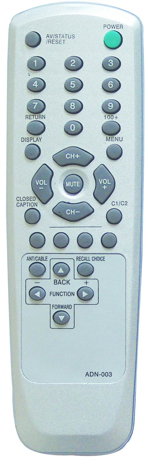 TV Remote Control, Adn-003