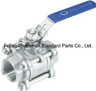 Stainless Steel 3-PC Weld Ball Valve (TP316)