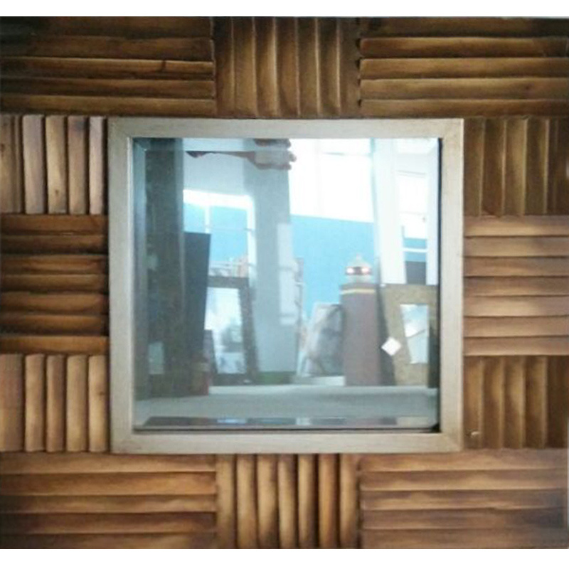Handmade Natural Willow Rectangle Mirror Decoration