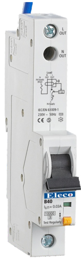 Residual Current Operated Circuit Breaker (PLBR Series, Electronic ))