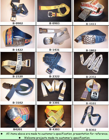 Web / Custom Belt