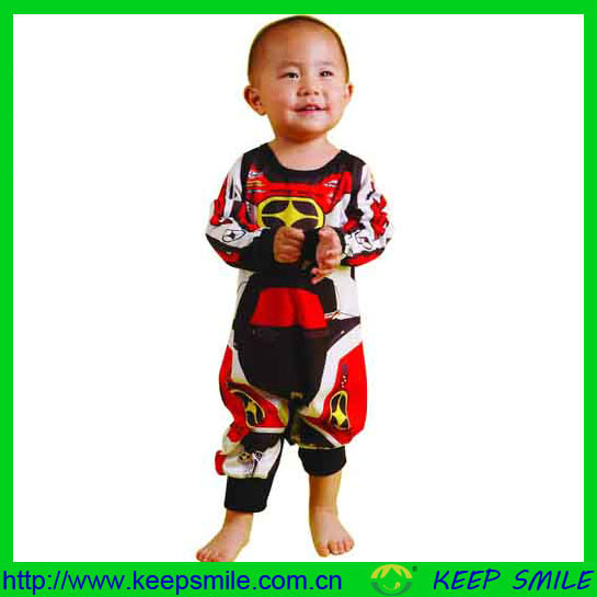 Custom Sublimated Motorcycle Uniform for Kids
