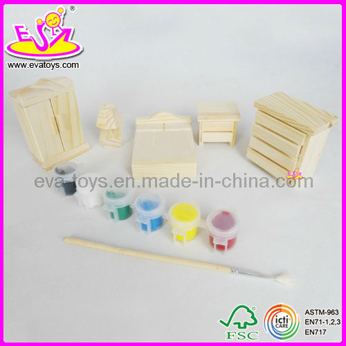 DIY Wooden Toy - DIY Painting Toy (W03A007)