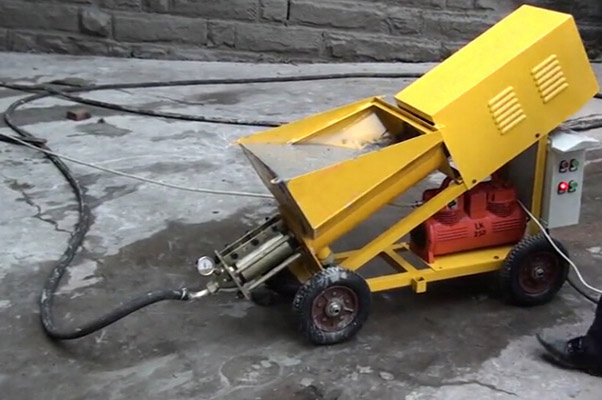 2015 Mortar Spraying Machine Mortar Plastering Machine