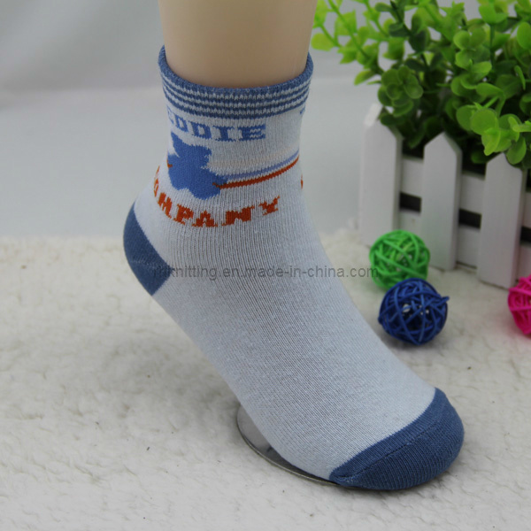 Children Socks with PVC Anti-Slip Dots Csp-02