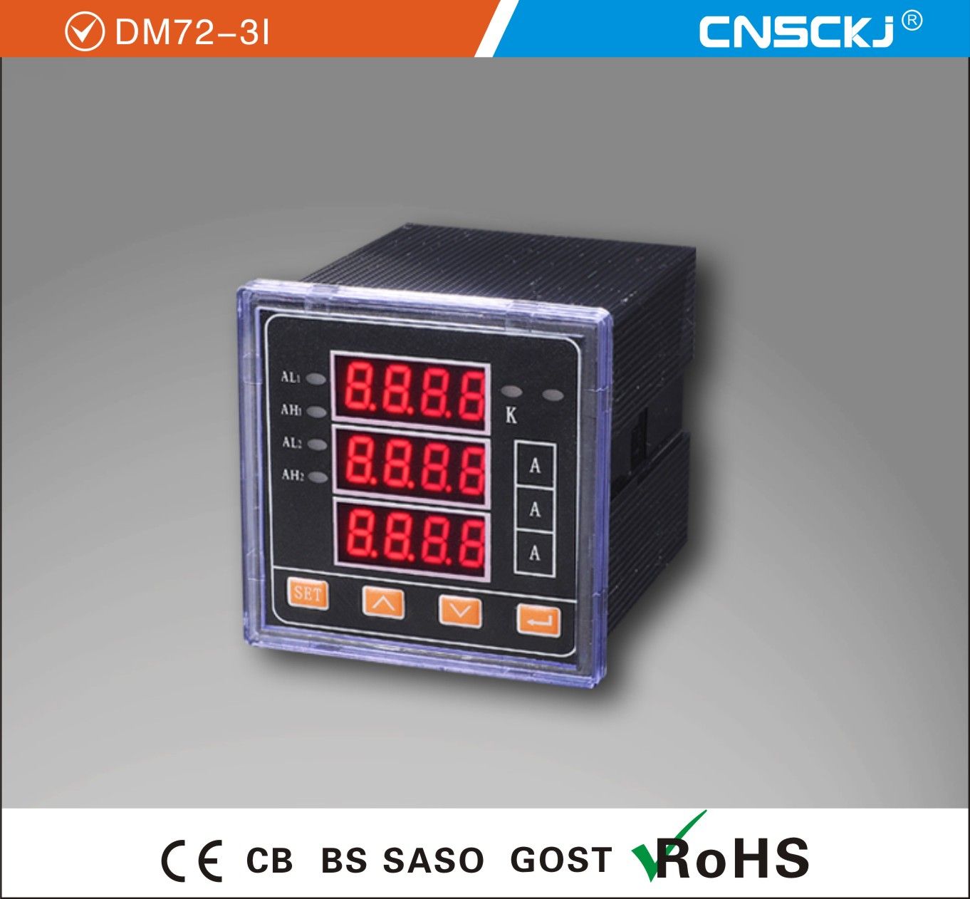 Three Phase Digital AMP Meter